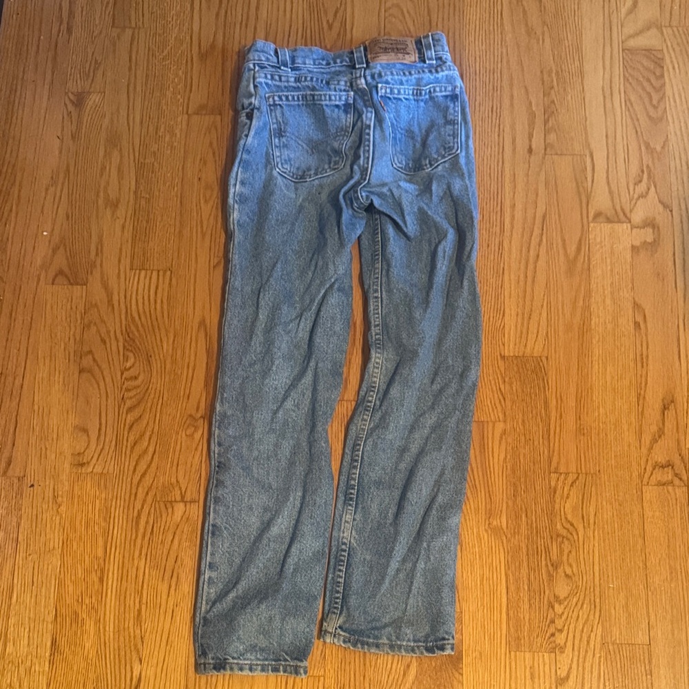 Levi's Men's Straight Blue Jeans Slim 12 W 24